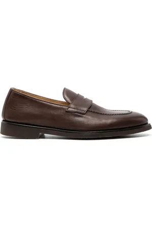 Brunello Cucinelli Sko, Herre, Brun, 42 EU, Penny Loafers