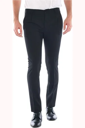 D.A. Daniele Alessandrini Bukser, Herre, Sort, L, Uld, Jeans