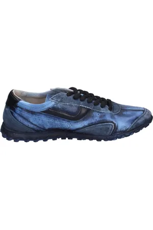 Moma Sko, Herre, Blå, 42 EU, Læder, Læder Sneakers