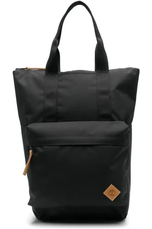 Timberland Taske, Herre, Sort, ONE SIZE, Uld, Sort Canvas Rygsæk med Vandafvisende