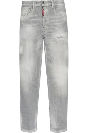 Dsquared2 Jeans, Herre, Grå, L, Bomuld, Skater Jeans