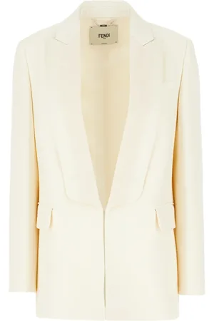 Fendi Jakke, Dame, , S, Uld, Tuxedo Blazer