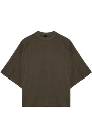Entire Studios Top, Herre, Grøn, S, Kortærmet T-shirt med Rund Hals