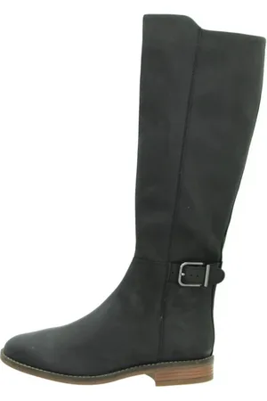 Clarks Sko, Dame, Sort, 38 EU, Læder, Over-knee Støvler