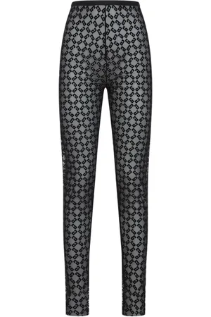 Givenchy Bukser, Dame, Sort, S, Uld, Sorte Stilfulde Bukser