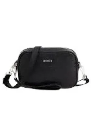 Guess Taske, Dame, Sort, ONE SIZE, Læder, Modern Saffiano Læder Cross Body Taske