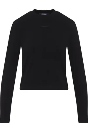Jacquemus Top, Dame, Sort, XS, Bomuld, Sort T-shirt til kvinder