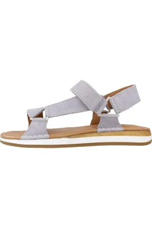 Clarks Sko, Dame, Lilla, 38 EU, Læder, CraftSun Sport Flade Sandaler