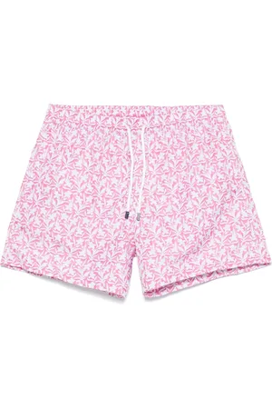 FEDELI Badetøj, Herre, Lyserød, L, Polyester, Polyester Badeshorts med elastisk linning