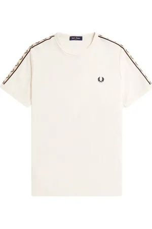 Fred Perry Top, Herre, , XL, Bomuld, Contrast Ribbed Ringer T-Shirt