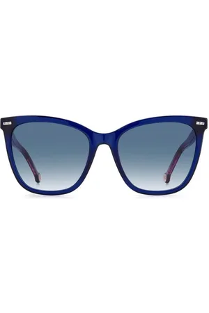 Carolina Herrera Tilbehør, Dame, Blå, 55 MM, Solbriller