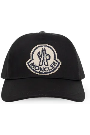 Moncler Tilbehør, Herre, Sort, ONE SIZE, Bomuld, Baseball Cap