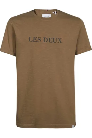 Les Deux Top, Herre, , XL, Bomuld, Ribstrikket bomulds T-shirt