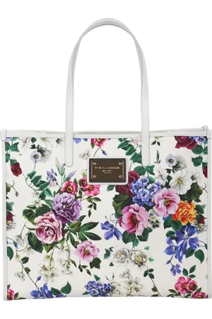 Dolce & Gabbana Taske, Dame, Flerfarvet, ONE SIZE, Bomuld, Rose Stor Indkøbstaske