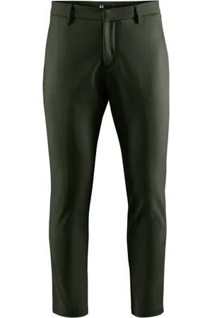 Bomboogie Bukser, Herre, Grøn, W34, Bomuld, Stretch Cotton Chino Bukser