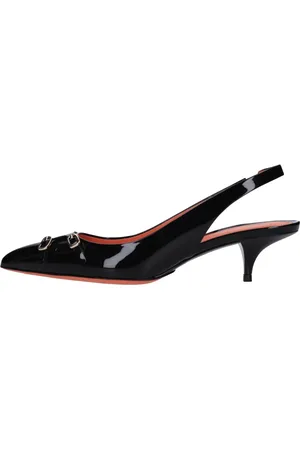 santoni Sko, Dame, Sort, 37 EU, Læder, Med Hæl Sort