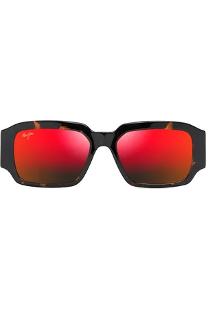 Maui Jim Tilbehør, Dame, Sort, ONE SIZE, Uld, Hawaii Lava Kupale Shiny Solbriller