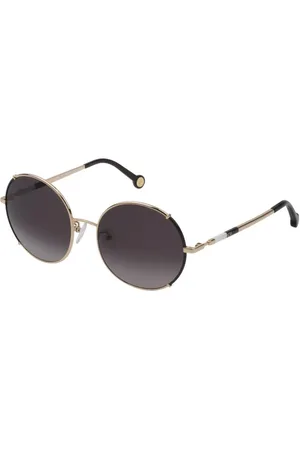 Carolina Herrera Tilbehør, Dame, Lyserød, ONE SIZE, Rose Gradient Metal Solbriller