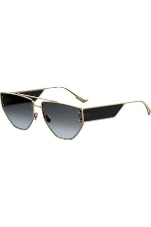 Dior Tilbehør, Dame, Gul, 61 MM, Uld, Solbriller