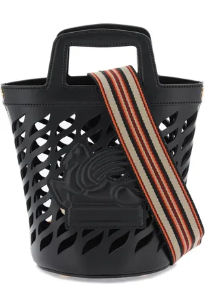 Etro Taske, Dame, Sort, ONE SIZE, Uld, Coffa Bucket Bag