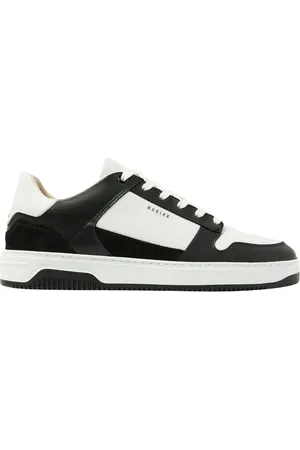 Nubikk Sko, Herre, Sort, 41 EU, Læder, Basket Court Sneakers