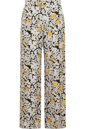 Lanvin Bukser, Dame, Sort, S, Wide Leg Fluid Bukser