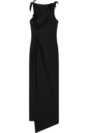 COPERNI Kjole, Dame, Sort, L, Polyester, Maxikjole
