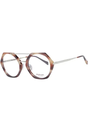 ANA HICKMANN Tilbehør, Dame, Brun, ONE SIZE, Uld, Brun Aviator Acetatoptiske Rammer