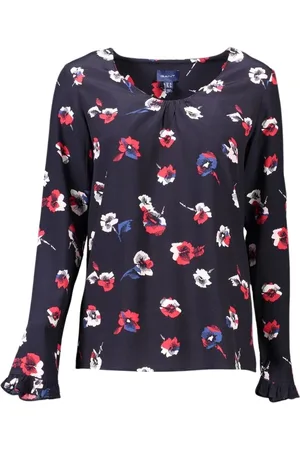 GANT Bluser & Skjorter, Dame, Flerfarvet, L, Ele V-hals sweater