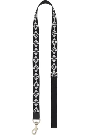 Moncler Taske, unisex, Hvid, ONE SIZE, Nylon, Broderet nylon hundesnor med monogram