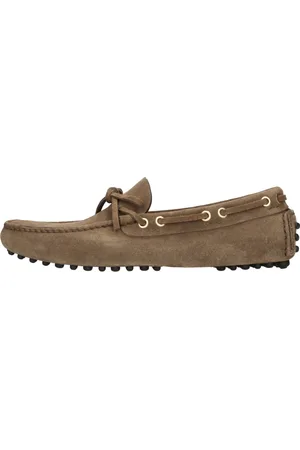 CAR SHOE Sko, Herre, Brun, 40 1/2 EU, Læder, Flade sko Brune