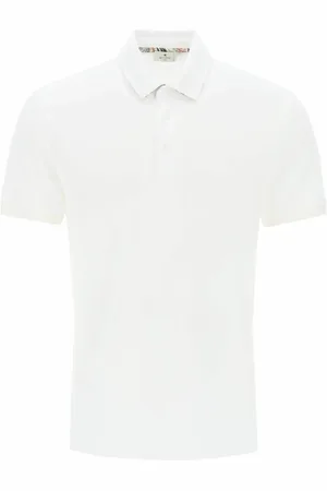 Etro Top, Herre, Hvid, XL, Bomuld, Hvid Pegasus Logo Polo Shirt
