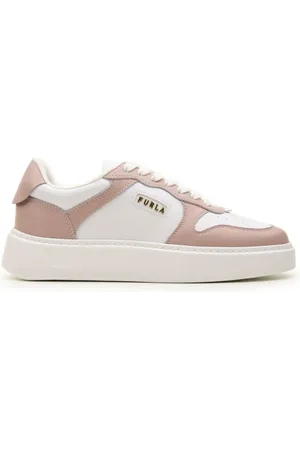 Furla Sko, Dame, Flerfarvet, 37 EU, Low-Top Sporty Sneakers