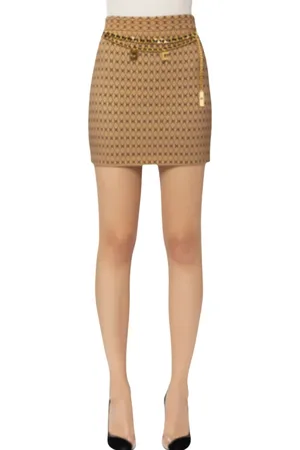 Elisabetta Franchi Nederdel, Dame, Brun, S, Short Skirt
