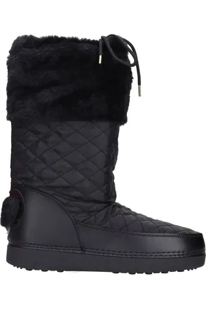 Moschino Sko, Dame, Sort, 35 EU, Uld, Vinterstøvler