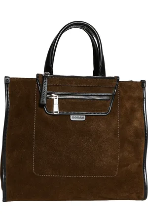Hogan Taske, Dame, Brun, ONE SIZE, Uld, Stilfuld Tote Bag