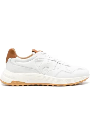 Hogan Sko, Herre, Hvid, 43 EU, Læder, Hyperlight Sneakers