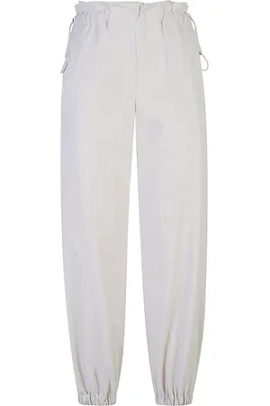 ELEVENTY Bukser, Dame, Hvid, M, Nylon, Nylon Joggingbukser med elastisk snøre