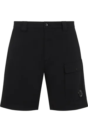 C.P. Company Shorts, Herre, Sort, L, Bomuld, Sorte Bermuda Shorts til Mænd