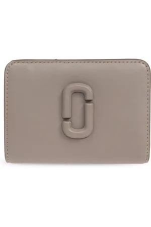 Marc Jacobs Tilbehør, Dame, Grå, ONE SIZE, Læder, The J Marc Mini Wallet