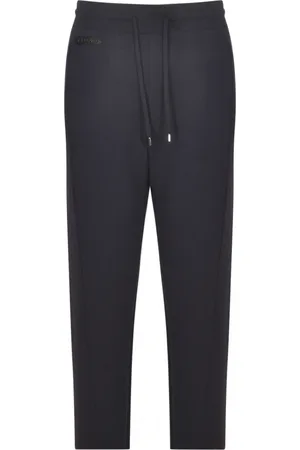Lanvin Bukser, Herre, Sort, M, Uld, Elegante Bukser