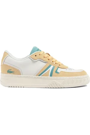 Lacoste Sko, Dame, Flerfarvet, 39 1/2 EU, Læder, Crafted Low Sneakers