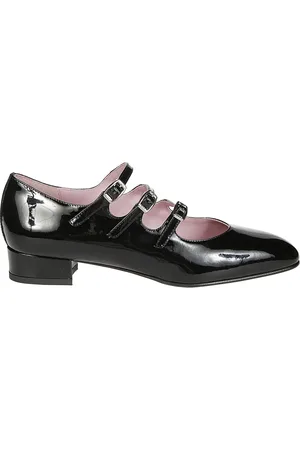 Carel Sko, Dame, Sort, 40 EU, Læder, Mary Jane lak pumps