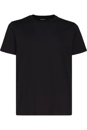 Dondup Top, Herre, Sort, L, Bomuld, Metal logo T-shirt