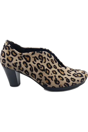 Gabor Sko, Dame, , 35 EU, Læder, Leopard Print Dame Pumps
