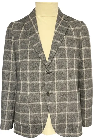 Circolo Jakke, Herre, Grå, L, Bomuld, Blazer