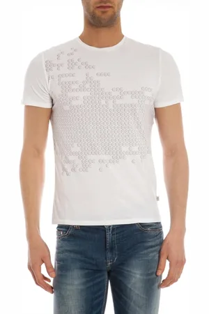 Cerruti 1881 Top, Herre, Hvid, M, Bomuld, T-shirts