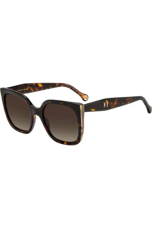 Carolina Herrera Tilbehør, Dame, Brun, 54 MM, Butterfly Solbriller