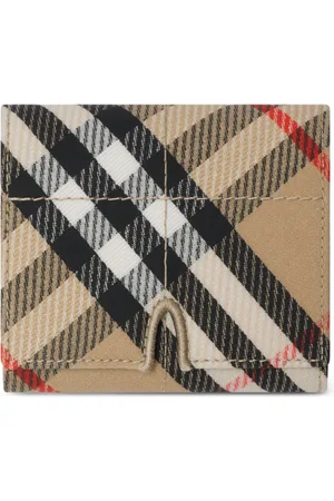 Burberry Tilbehør, Dame, , ONE SIZE, Læder, Sand Trifold Wallet