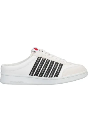 Dsquared2 Sko, Dame, Hvid, 35 EU, Open Back Sneakers